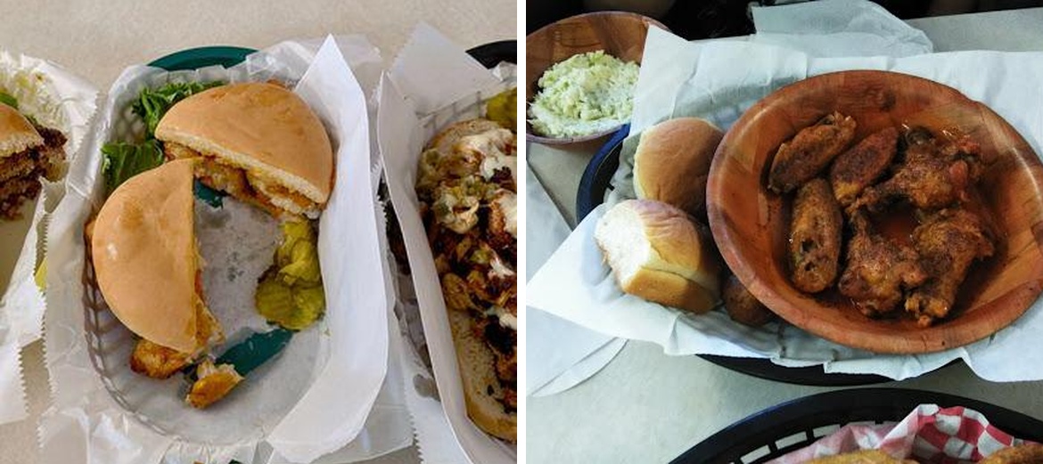 Huck's Cafe Menu