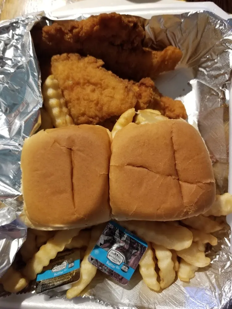 Chicken Fingers with Fries