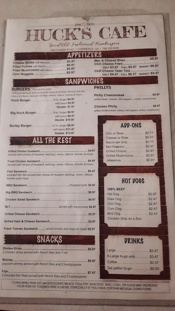 Huck's Cafe
